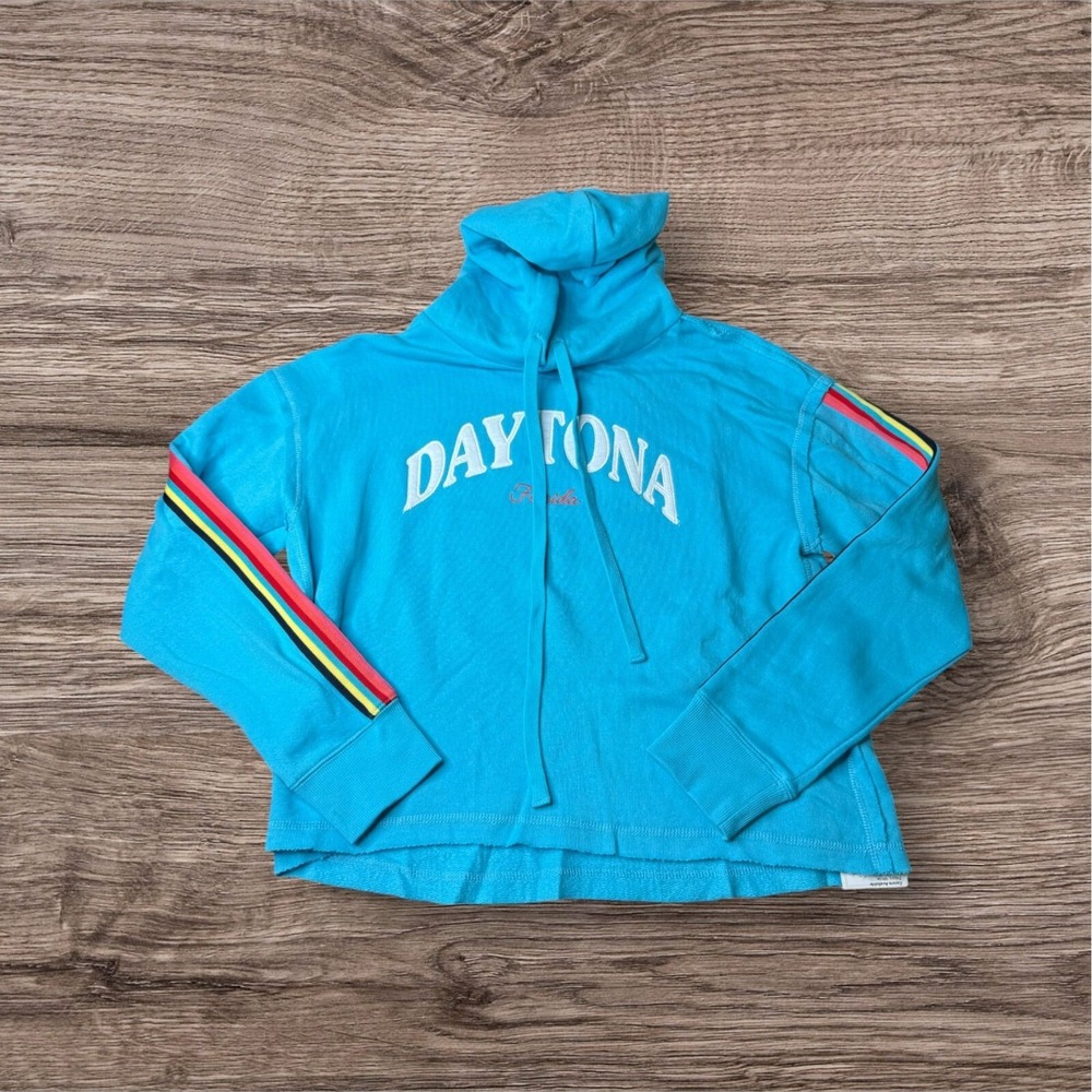 Camp David Resort 2024 Tropic Blue Daytona Hoodie M Cotton